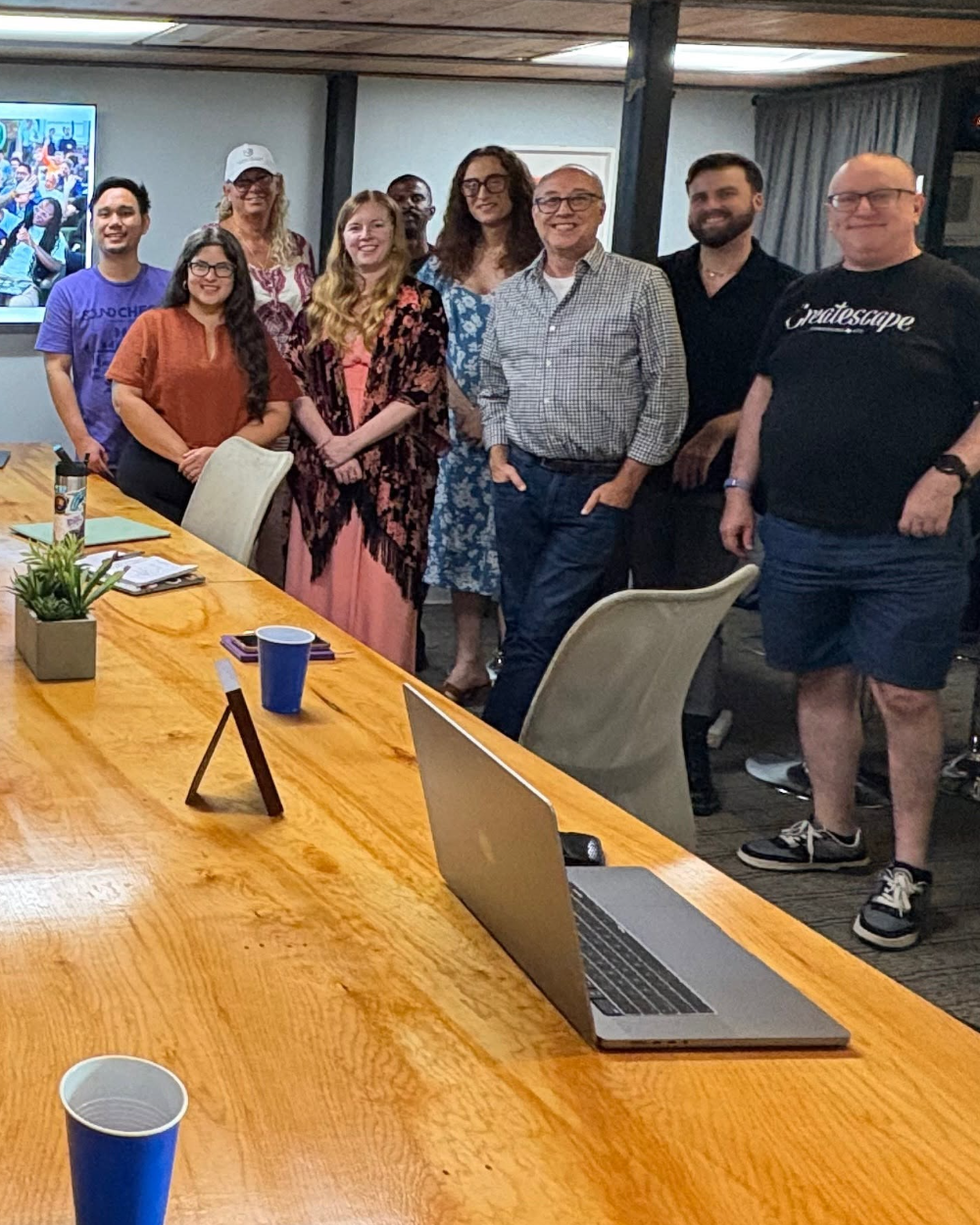 Founders gathered at a StartOut networking event in Austin
