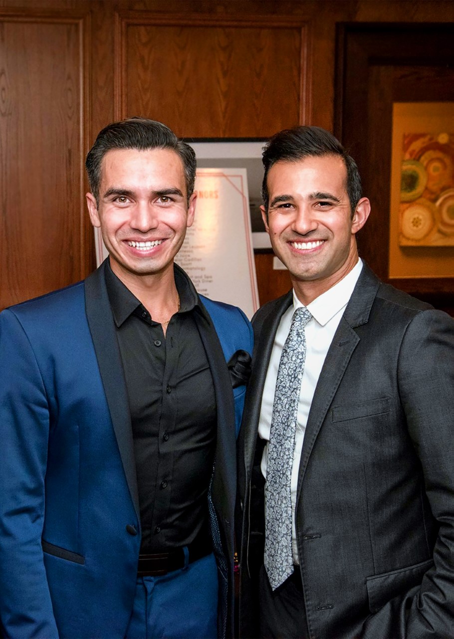James Garza and Rick Sanchez, creators of the winning Austin Outpost design